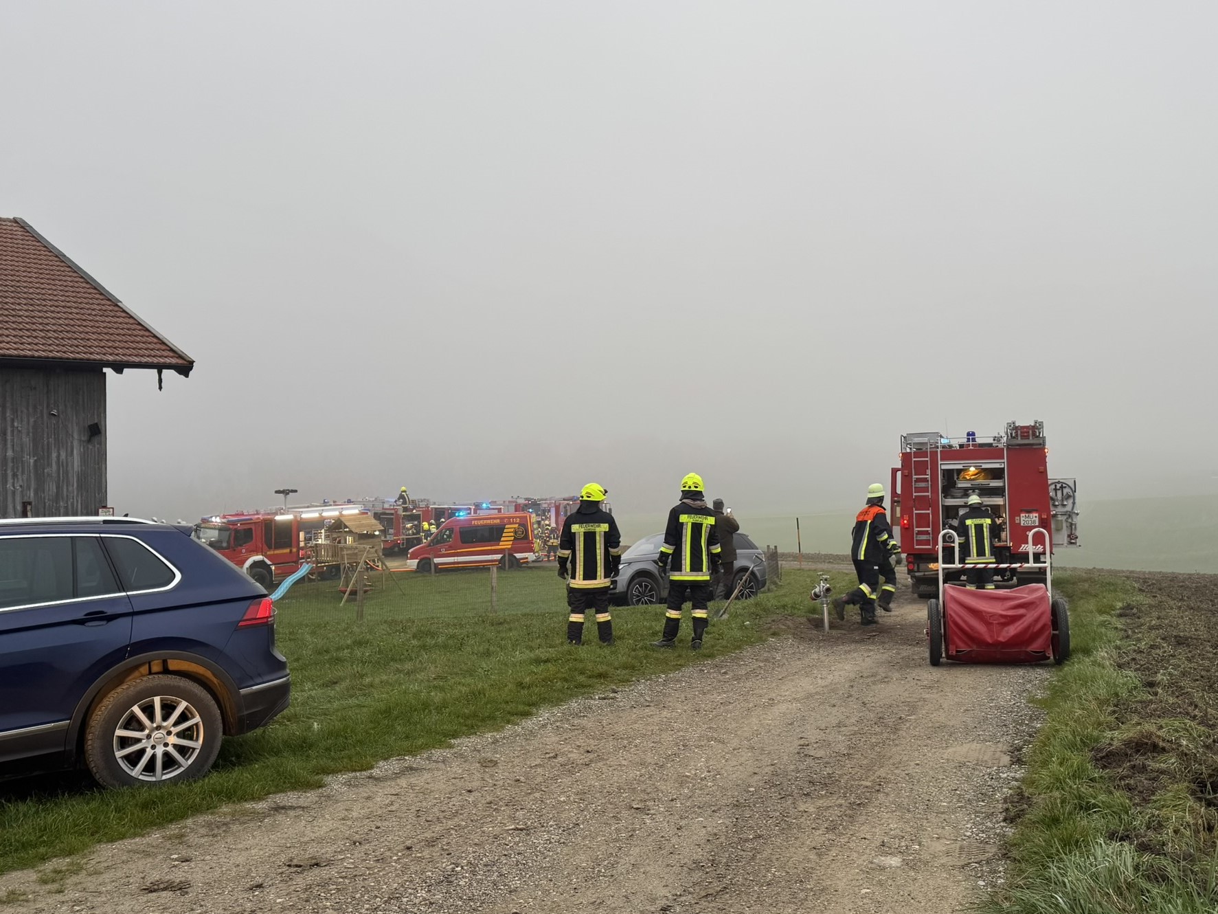 B4 - Bauernhofbrand in Reichertsheim