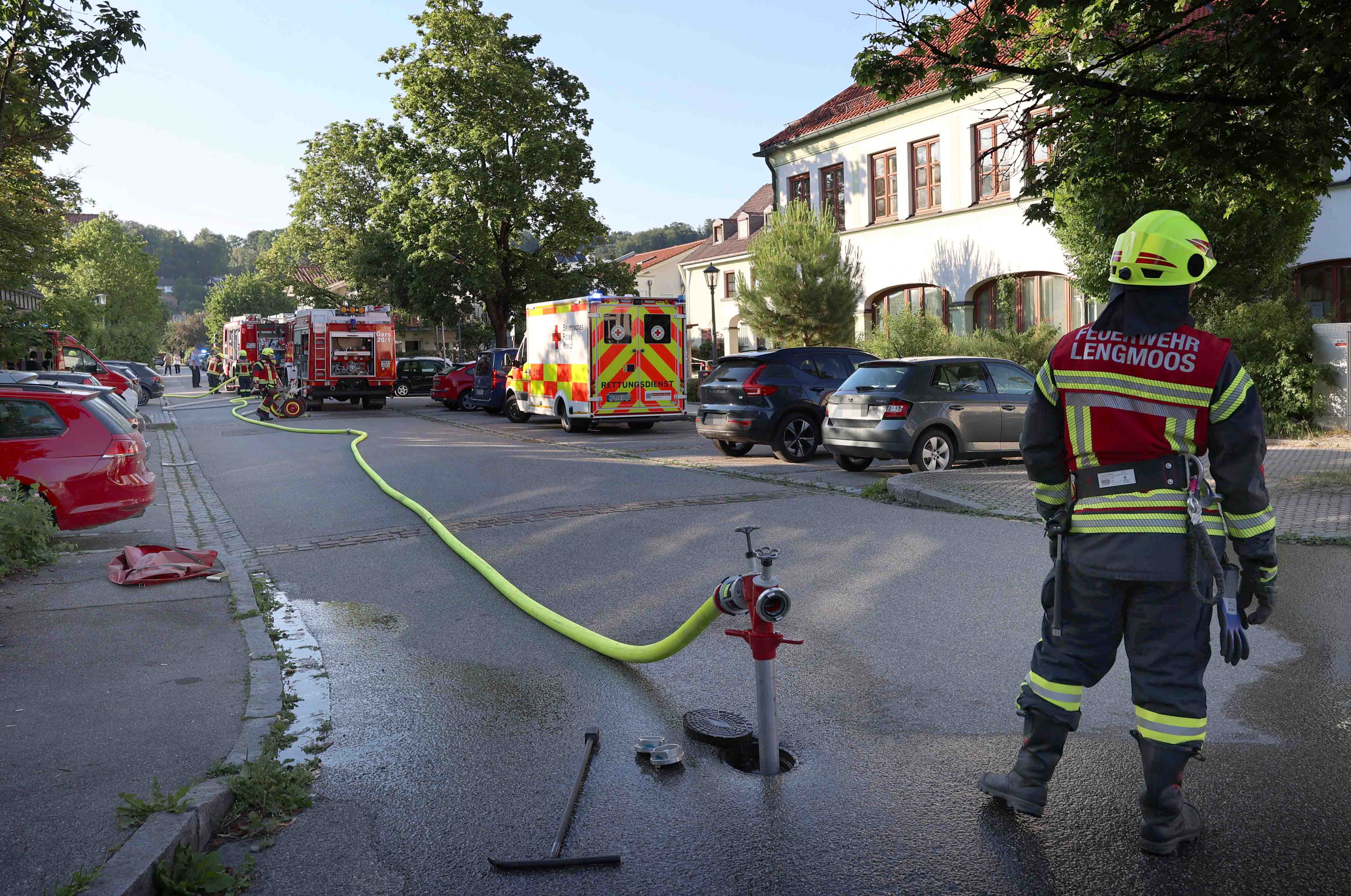 B3 - Rauchentwicklung in Gars am Inn