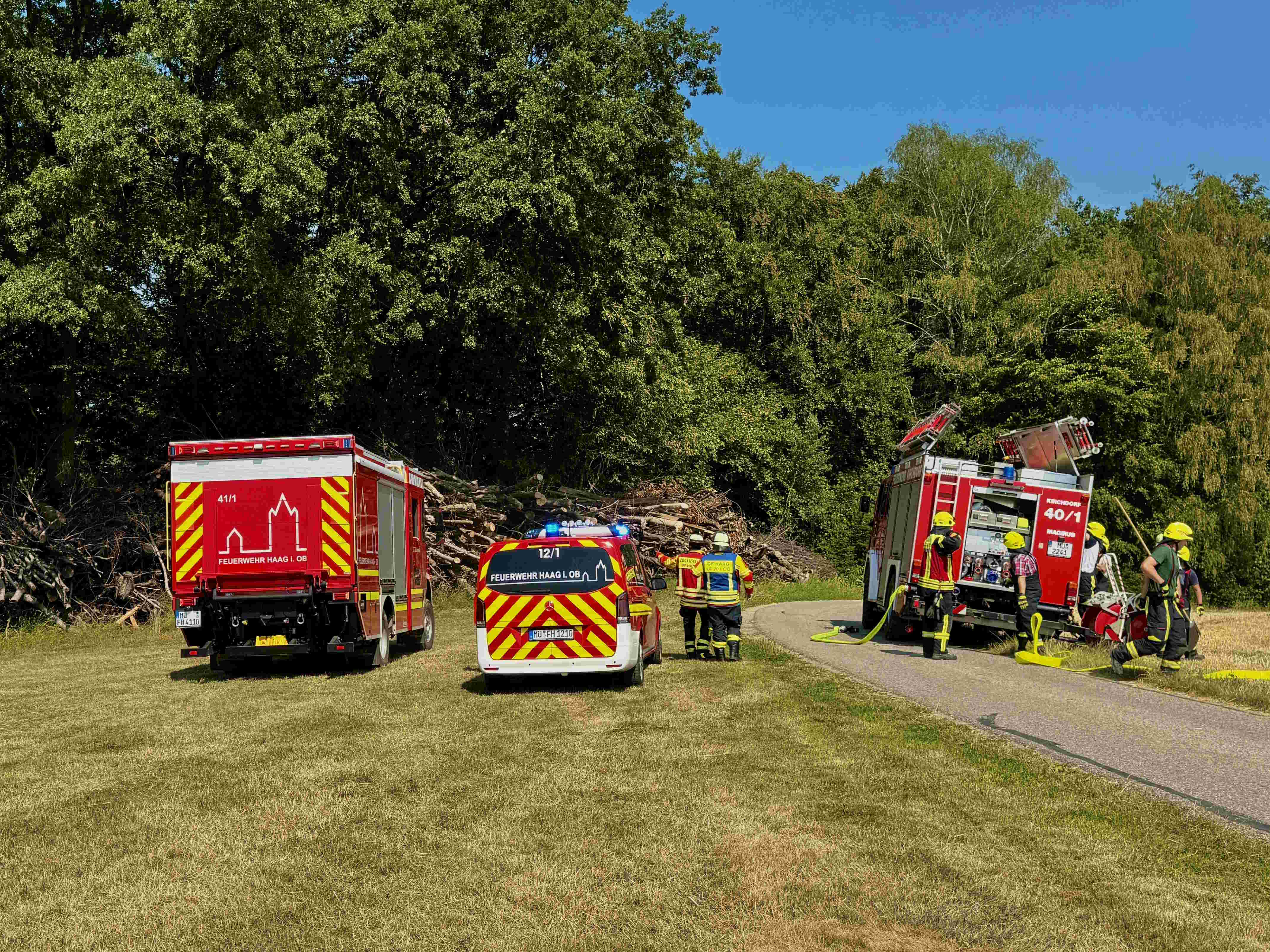 B2 - Flächenbrand in Ramsau